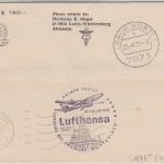 Uruguay - Lufthansa Erstflug Montevideo Rabat 1975 Luftpost Eilbrief