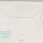 BRD - 60 Pfg. 1000 J. Kloster Walsrode Paar/Bogenrand Luftpostbrief n. UNGARN