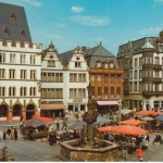 BRD - 30 Pfg. Wandern Karte Trier - Pfronten 8.6.74