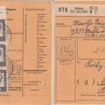 BRD - 3x30 Pfg. Bed Deutsche 1x OBERRAND u.a. Paketkarte Mehle ü. Elze 1962