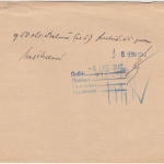 Böhmen & Mähren - 80 H. Dienstmarke Ortsbrief Ruadnitz a.d. Elbe 1941