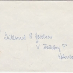 Dänemark - 1,20 Kr. Reichswappen Einschreibebrief Andsager - Kopenhagen 1966