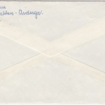 Dänemark - 1,20 Kr. Reichswappen Einschreibebrief Andsager - Kopenhagen 1966