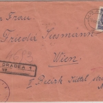 Rumänien - 3x11 L. Friedenskongress u.a. Einschreibebrief Oradea - Wien 1950