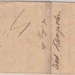 Bayern - Wunsiedel blauer L1 1832 Frankobrief n. Hof - mit Inhalt