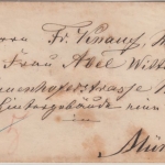 Mecklenburg-Schwerin/Bayern - Goldberg (1872) Francobrief n. München
