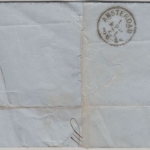NDP - 1 Gr. gez. senkr. Paar Brief n. HOLLAND Olpe - Amsterdam 1871 - mit Inhalt