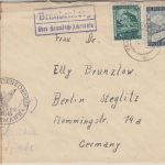 Österreich - Brandenberg ü. Kramsach Achenrain Landpost-Ra2 Zensurbrief 1946