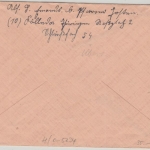 DR - Kölleda 31.3.45 Brief Überroller n. Leinfelden- US-Zensur