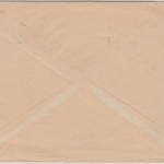 DR - 12 Pfg. AH Brief Überroller Leipzig 14.3.45 n. Steinau Kr. Schlüchtern