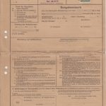 DR - 30 Pfg Hindenburg Arbeiterurlaubskarte Köln 1941