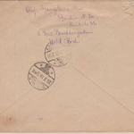 Bayern 40+60 Pfg Ludwig/Volksstaat Eilboten Einschreibebrief Berchtesgaden 1919