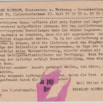 DR - (24) Hamburg 27.1.45 PLZ-Werbestempel (Tagesalarm) Karte n. Friedrichsstadt