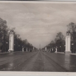 DR - 5+1 Pfg. Hindeburg Zusammendruck Karte berlin - Warburg 1942 ex EG-Str. 3