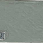 All.Bes./Kontrollrat - 6x12+4 Pfg. Ziffer Zensurbrief n. ÖSTERREICH Nossen 1946