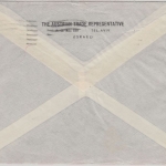Israel - 40 Pr. Neujahrsfest Luftpostbrief n. ÖSTERREICH Tel Aviv 1951 - Zensur