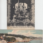 Frankreich - Kriegsgefagenen Korrespondenz 10 Karten n. Flaunersheim 1914/17