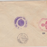 Ungarn - 2x50 F. Kirchen Einschreibebrief Budapest - Varel 1943 OKW-Zensur