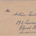 Berlin - Schwarzaufdruck 50 Pfg. Brief n. USA SW29 - Floral Park 1949