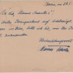 Berlin - Schwarzaufdruck 30 Pfg. Karte n. USA Reinickendorf - New York 23.1.49