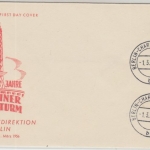 Berlin - 15 Pfg. Stadtbilder II Oberrand Walze Drucksache-Vds Osterode 1960 n.