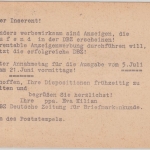 Berlin - 30 Pfg Bed. Deutsche Luftpost Drucksachenkarte i.d. TÜRKEI Koblenz 1963