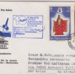 Bahrain - Lufthansa Erstflug Dakar - Montevideo Zuleitungspost 1979