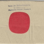 Österreich - Salzburg 1963 50jähr. Jubiläum Sonderbrief m. Postreiter befördert