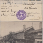 Schweden - Skansen Freilichtmuseum sw-AK Stockholm - Berlin 1908