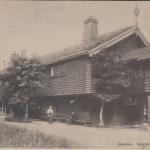 Schweden - Skansen Freilichtmuseum sw-AK Stockholm - Berlin 1908