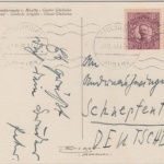 Schweden - 12a.25 + 8 Ö. König Gustav u.a. Karte Stockholm - Schnepfenthal 1936