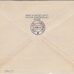 Norwegen - Gründung Europ. Postverein Einschreibebrief/FDC ESST Oslo 1942 n.