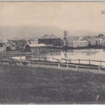 Island - 4 A. König Christian Paar sw-AK Reykjavik - Kopenhagen 1906