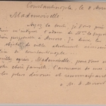 Österreich/Levante - 20 Pa. a. 10 H. Ganzsache n. BELGIEN Constantinopel 1907