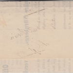 Bayern - 3 Pfg. Wappen Ausg. 1881 Drucksache Bahnpost Nürnberg Augsburg 1883