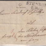 Preussen - Stendal 1817 L2 Frankobrief Seehausen - Kloster Ilfeld b. Nordhausen