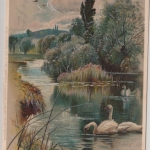 DR - Nordhausen 1900 2 versch. Stpl. Ortskarte 2 Pfg. Krone/Adler