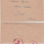Dt. Bes. Elsass - 25 Pfg. Hindenburg/Überdruck Brief i.d. SCHWEIZ Reichenweier