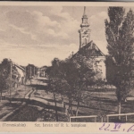 Serbien - Kevevára Kovin Temeschkubin Straßenansicht sw-AK Feldpost Nr. 167 1915