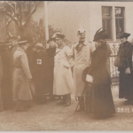DR - Prinz Max von Baden Rotes Kreuz Sanitäter priv. sw-Fotokarte 1916