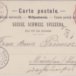 Schweiz - Brail Engadin sw-Mehrbild-AK (Gasthaus etc.) gelaufen 1904
