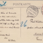 Schweiz - Rupperswil Aargau Kirche sw-AK gelaufen Ambulant Bahnpost 1907