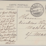Schweiz - Bervers Graubünden Winteransicht sw-AK gelaufen 1908