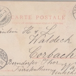 Schweiz - Molins Graubünden (?) farb. Künstler-AK gelaufen Schuls 1901