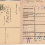 Schweiz - Lenzburg Aargau Malagakellerei Zweifel sw-Firmen-AK gelaufen 1922