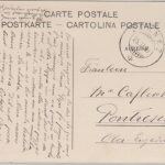 Schweiz - Zernez Graubünden Ortsansicht sw-AK gelaufen 1908