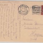 Schweiz - Susch Graubünden Ortsansicht sw-AK gelaufen 1920