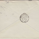 Schweiz - 2x40 Rp Landschaften Einschreibebrief Basel - Hannover 1949