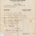 Schweiz - Hinterrhein L1 portofreier Dienstbrief Splugen - Safvien 1870