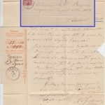 Schweiz - 10 C. sitz. Helvetia Brief Gimel - Lausanne 1871 - mit Inhalt !